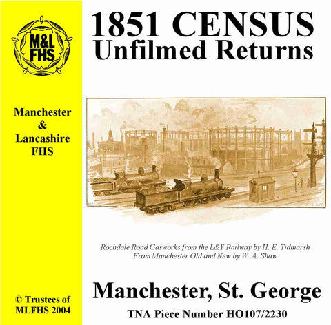 1851 Census Returns for St. George