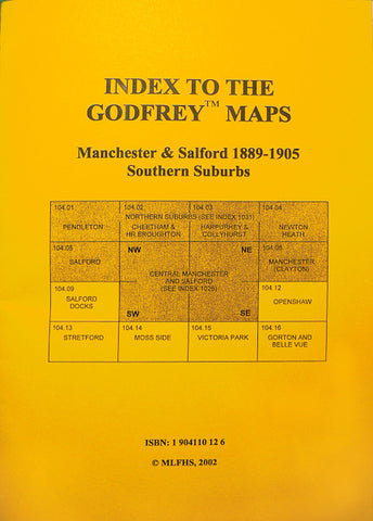 An Index to the Godfrey Maps: Southern Suburbs 1889-1905