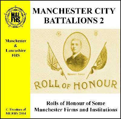 Manchester City Battalions 2 - Rolls of Honour