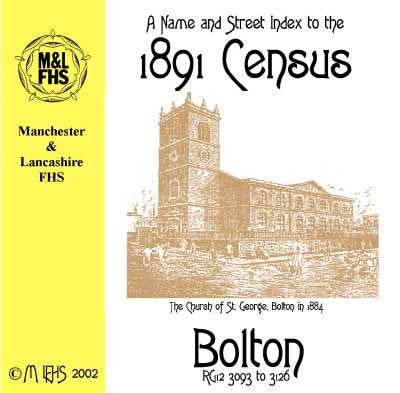 1891 Census Index - Bolton