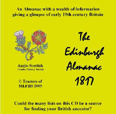 Scotland: The Edinburgh Almanac 1817 (Download)