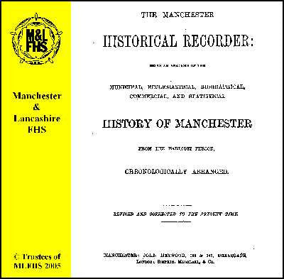 The Manchester Historical Recorder