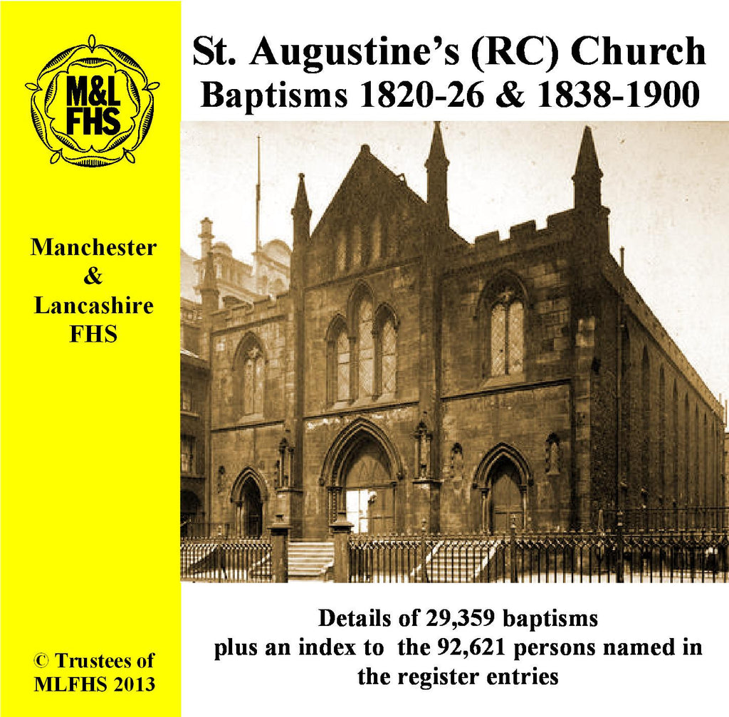 Manchester, St. Augustine’s (RC), Church, Granby Row