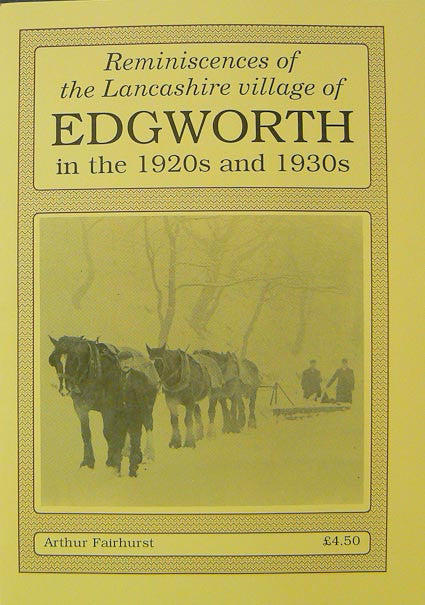 Reminiscences of Edgworth 1920-30