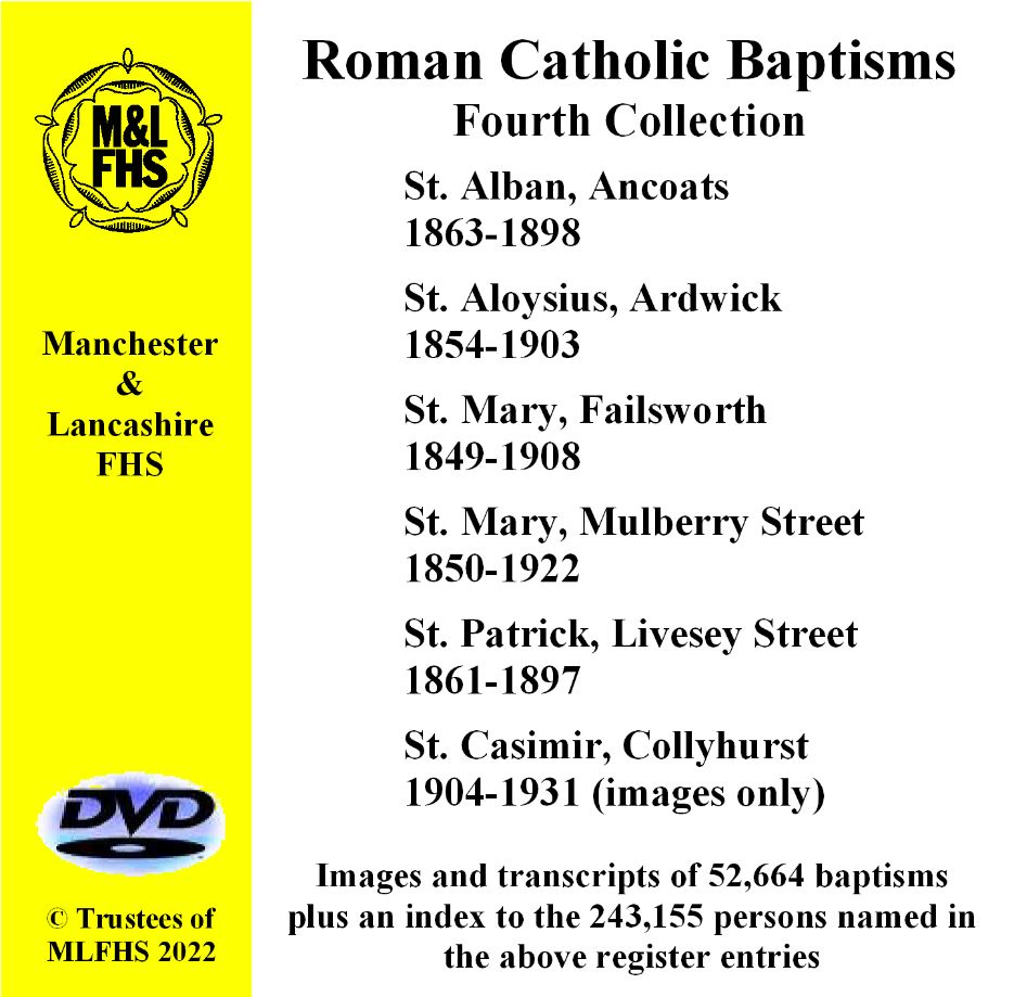 Roman Catholic Baptisms 4 (Fourth Collection)