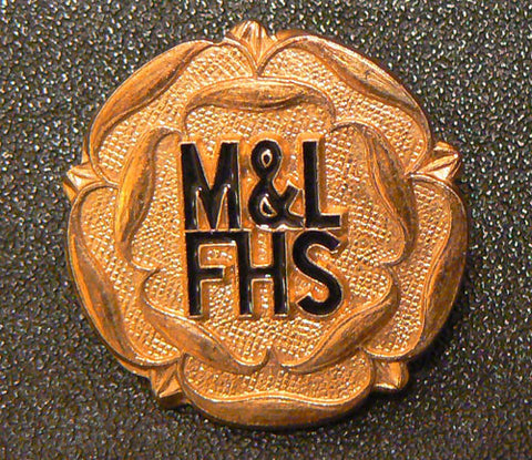 Manchester & Lancashire Family History Society Badge
