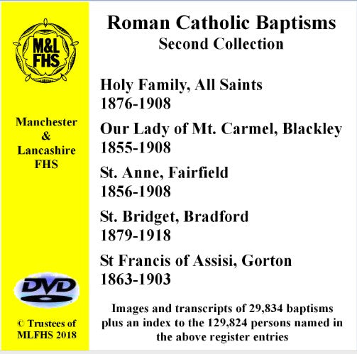 Roman Catholic Baptisms 2 (Second Collection)
