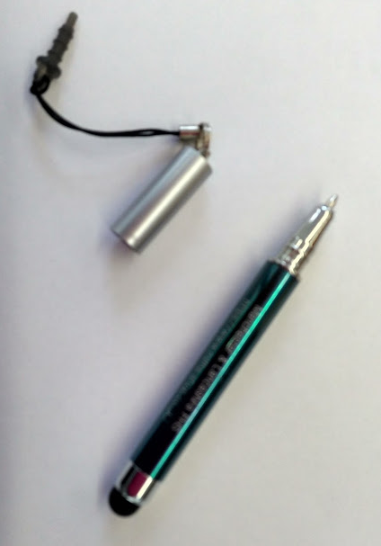 MINI PEN with STYLUS and CELLPHONE PLUG